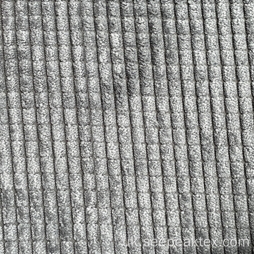 Домашній текстиль М&#39;яка оббивка Поліестер Текстильна тканина